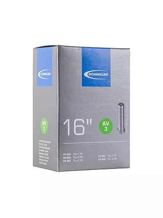 SCHWALBE | Chambre à air de vélo 16'' (16 X 1,75) AV3 |